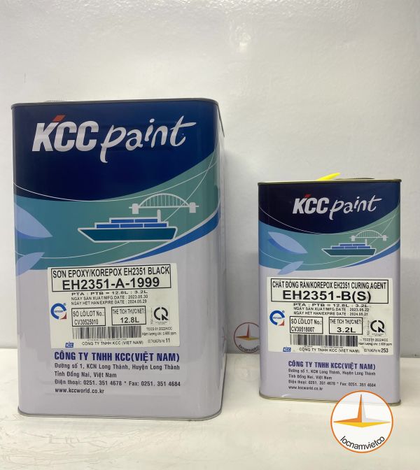 Sơn hồ nước thải KCC EH2351/ Sơn epoxy korepox EH2351 -A-1999 màu ...
