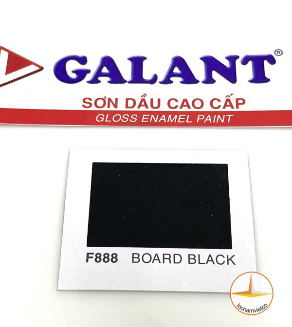 Sơn dầu Galant màu F888 Board Black 0.8L