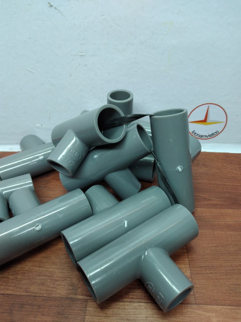 Tê giảm 27x21 nhựa PVC Bình Minh - T27x21
